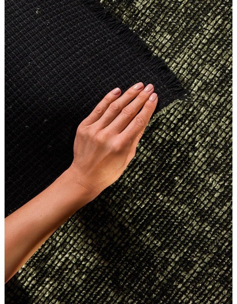 Zielony dywan 80x150 cm Prisma – Elle Decoration