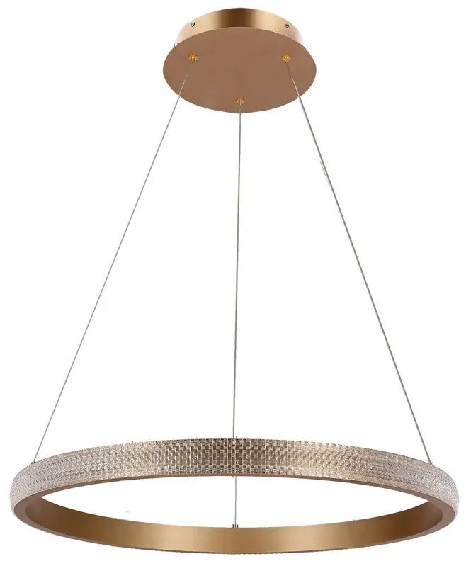 Złota lampa sufitowa glamour - M080 Oris 11X