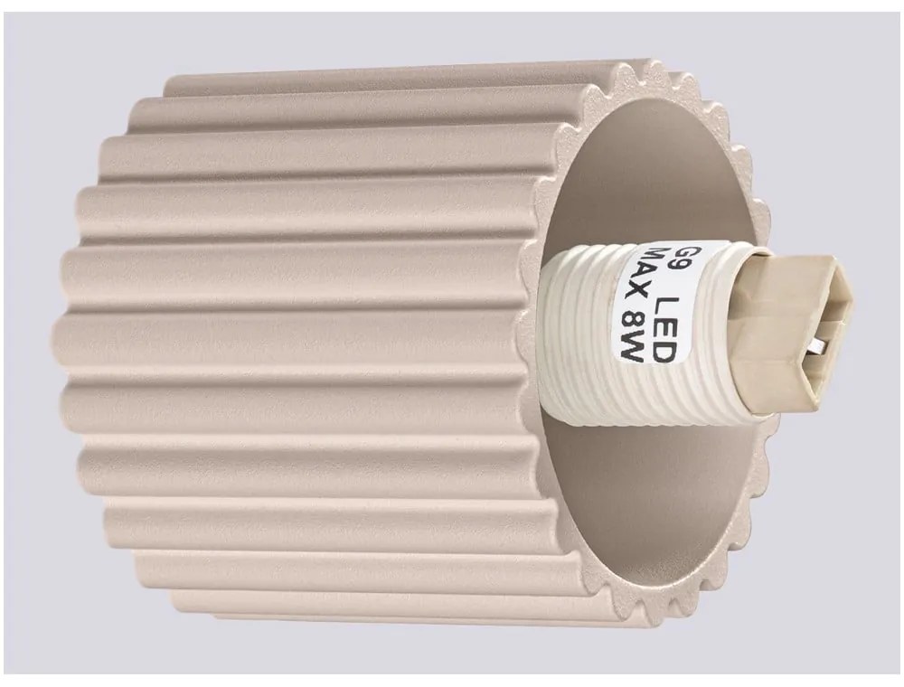 Szarobrązowy kinkiet Orbital – Sollux