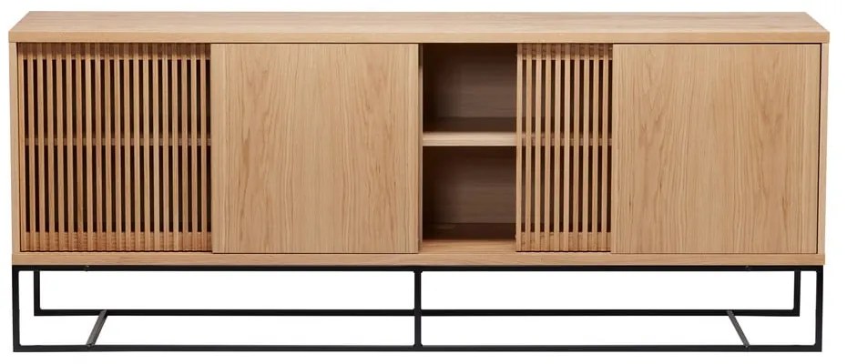 Niska komoda w dekorze dębu 188x75 cm Ende – Woodman