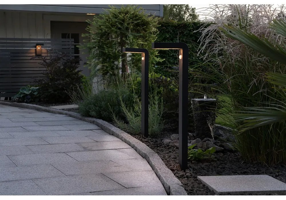 Ogrodowa lampa solarna LED Star Trading Vici, wys. 80 cm