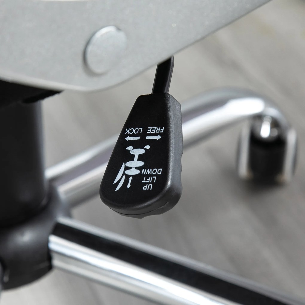 Vinsetto Krzesło Biurowe Funkcja Przechylania Ergonomiczne Obrotowe 360° Regulacja Wysokości 2 Kolory | Aosom PL