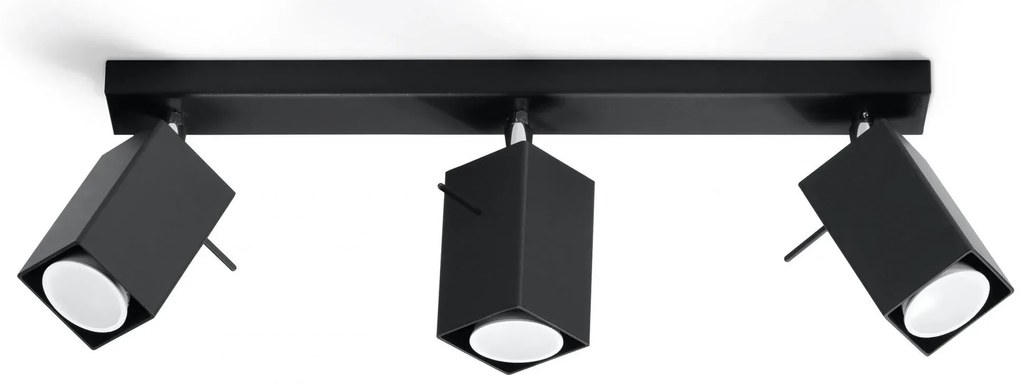 Halogenowy plafon LED E788-Rexi - czarny