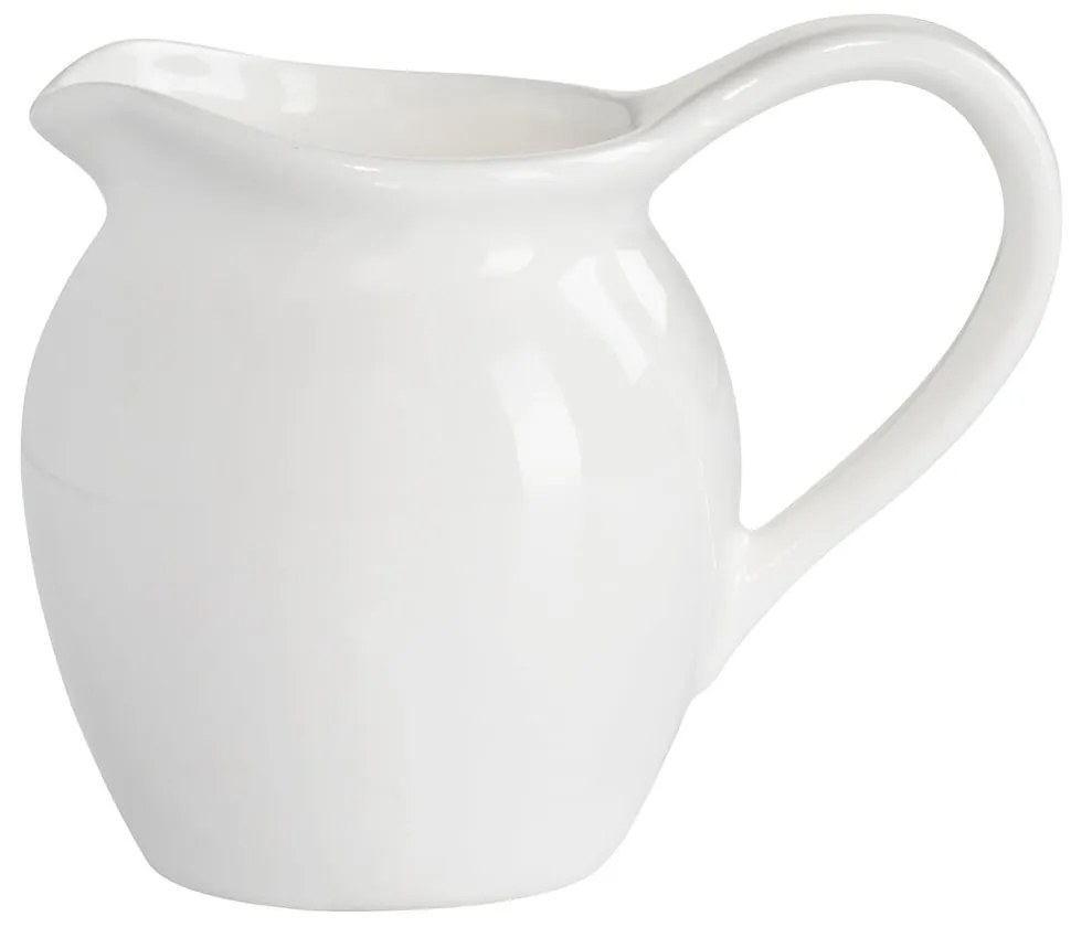 Biały porcelanowy mlecznik Maxwell &amp; Williams Basic, 110 ml