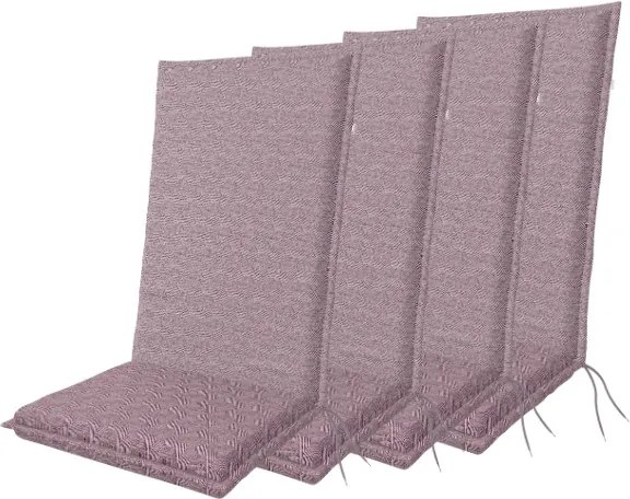 Doppler ART 4043 - zestaw 4 szt. poduszek na fotel z wysokim oparciem