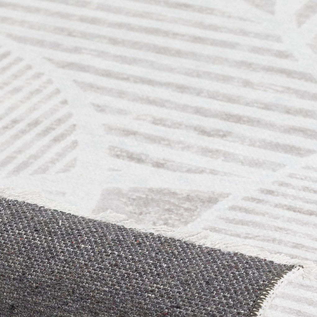 Dywan nowoczesny Dean beżowy 80 cm x 215 cm