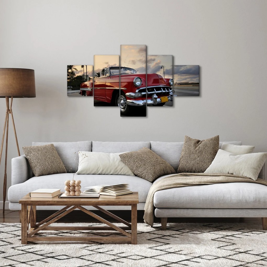 Obraz samochodu (125x70 cm)