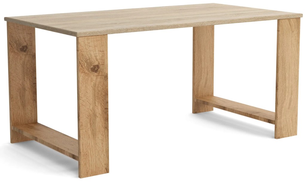 Stolik kawowy Ława Stół 90 cm MORI Dąb Wotan/Dąb Sonoma