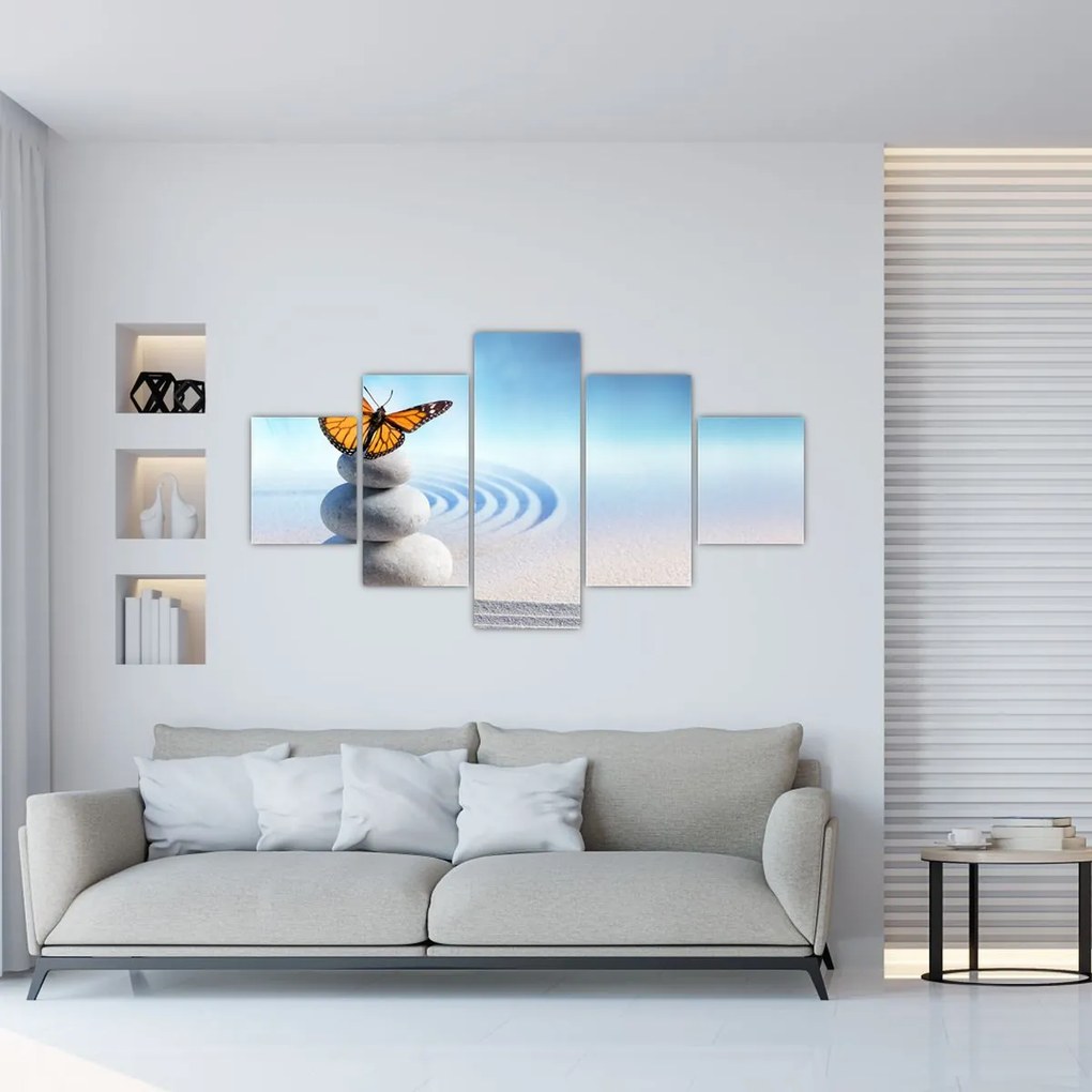 Obraz - Ogród zen (125x70 cm)