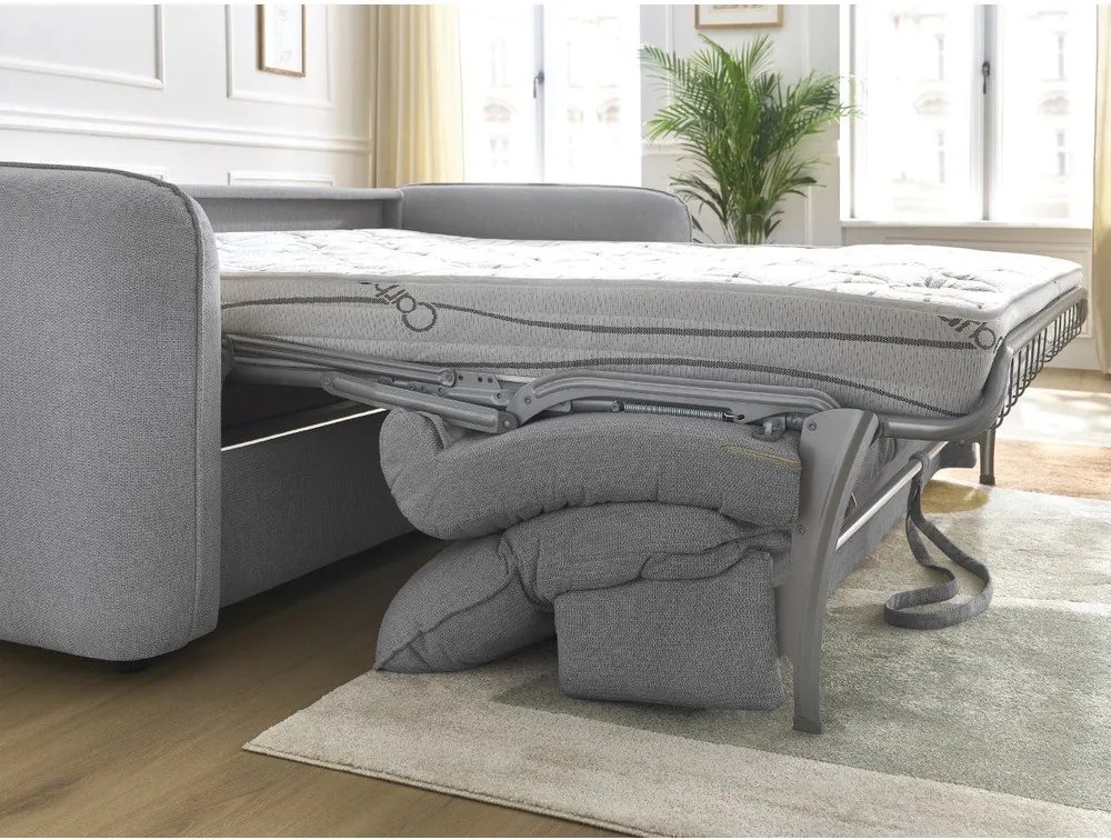 Szara sofa 236 cm Achille – Bobochic Paris