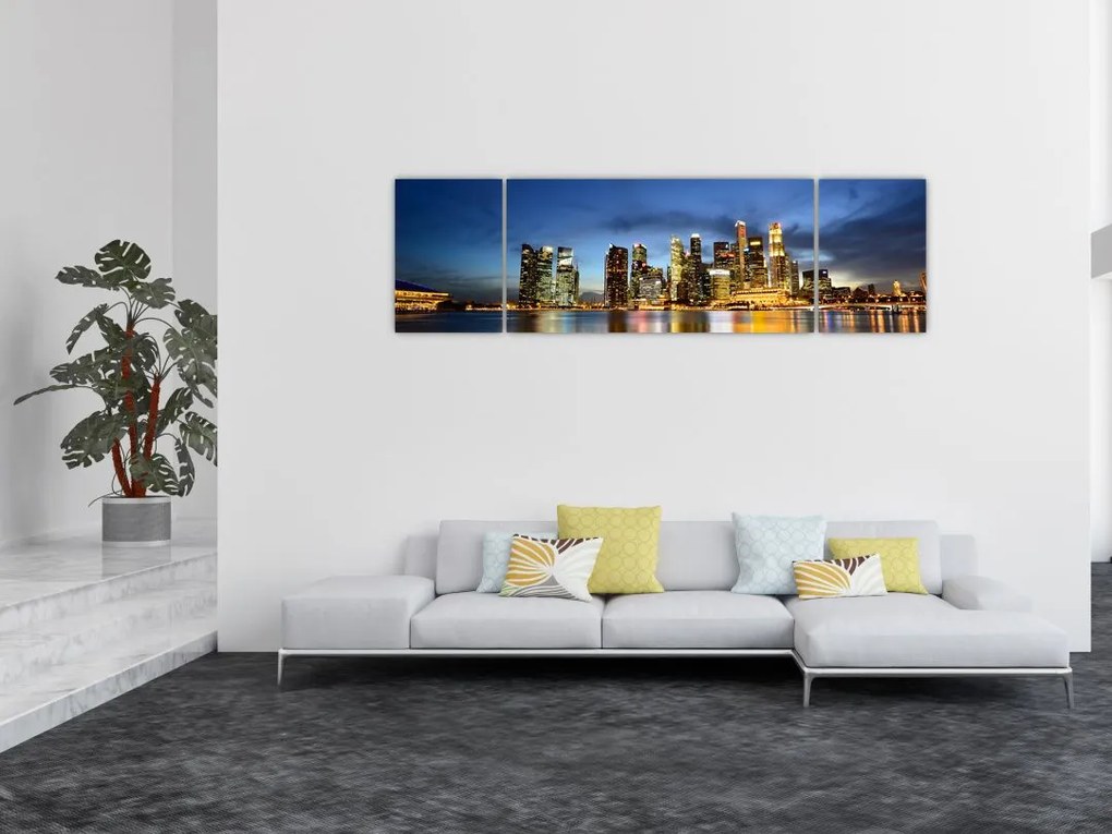 Obraz drapaczy chmur (170x50 cm)