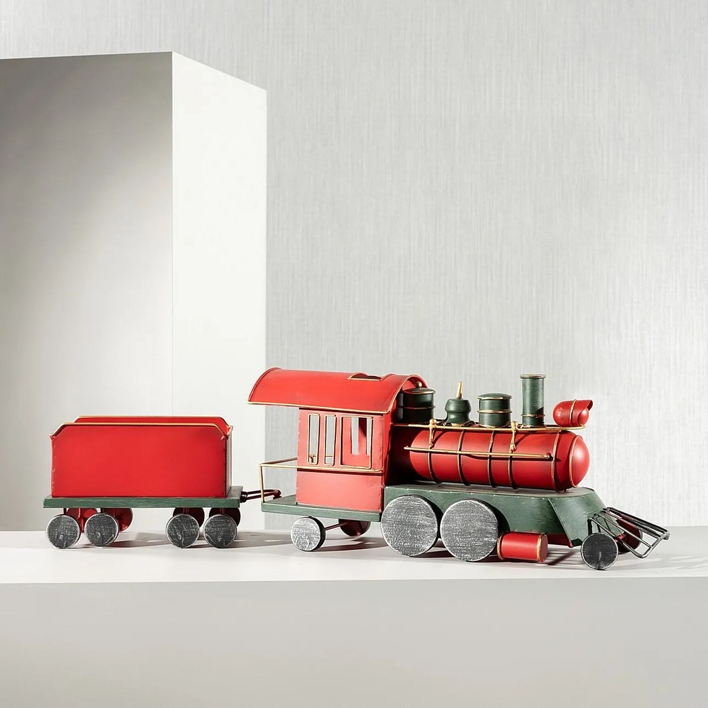 Pociąg z wagonikiem 73x15x21 cm