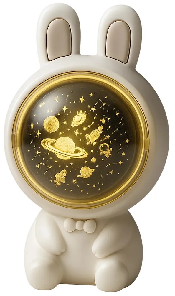 Lampka dziecięca projektor KOSMONAUTA