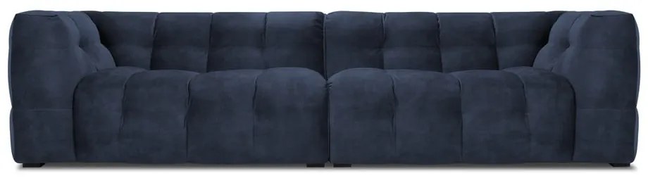 Niebieska aksamitna sofa Windsor &amp; Co Sofas Vesta, 280 cm