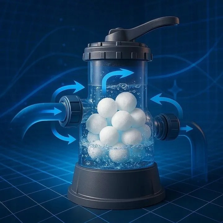 Kulki filtracyjne do filtracji AQUA, 700g Monzana