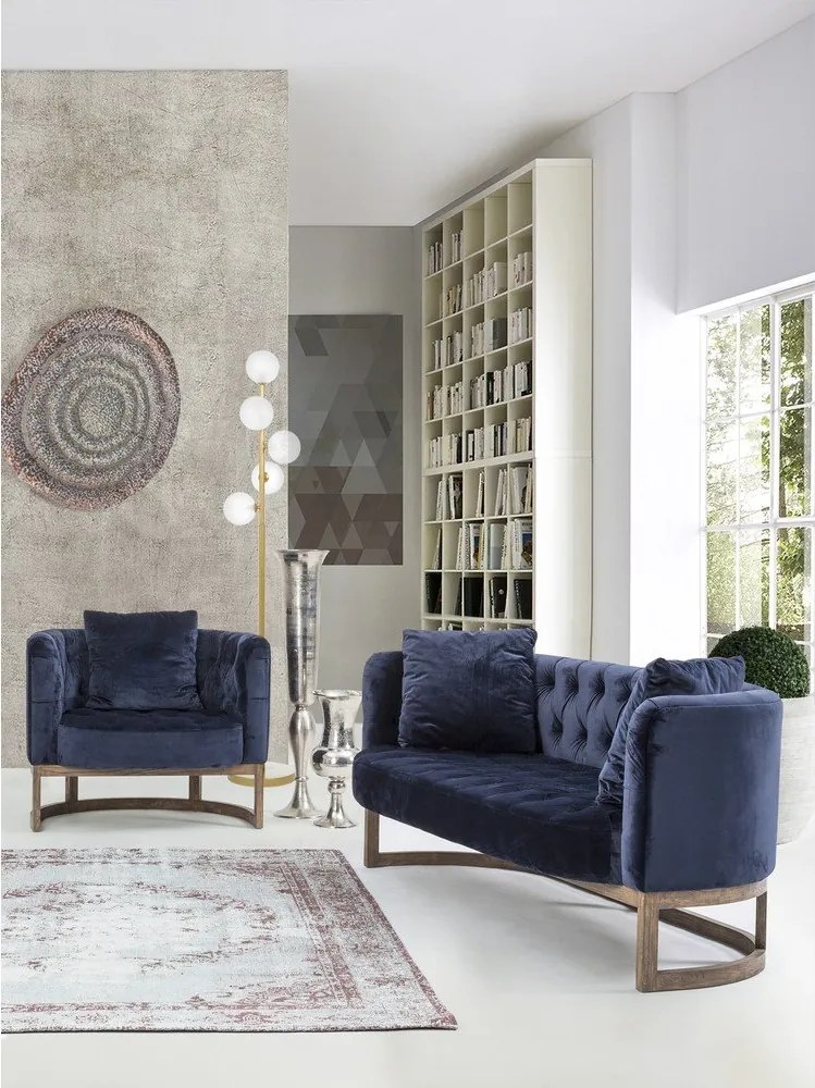 Lampa stojąca w kolorze złota ze szklanym kloszem (wysokość 156,5 cm) Balls – Bizzotto