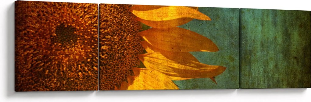 Obraz - Słonecznik (170x50 cm)