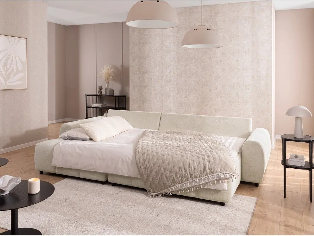 Beżowy podnóżek Albane – Ropez