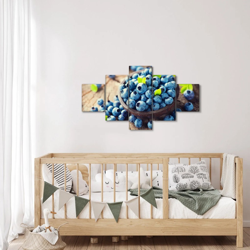 Obraz - Jagody (125x70 cm)