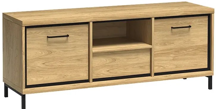 Szafka RTV hikora naturalna R2-C65