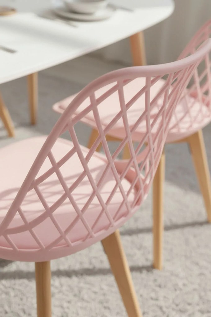 Zestaw 4 krzese Mima