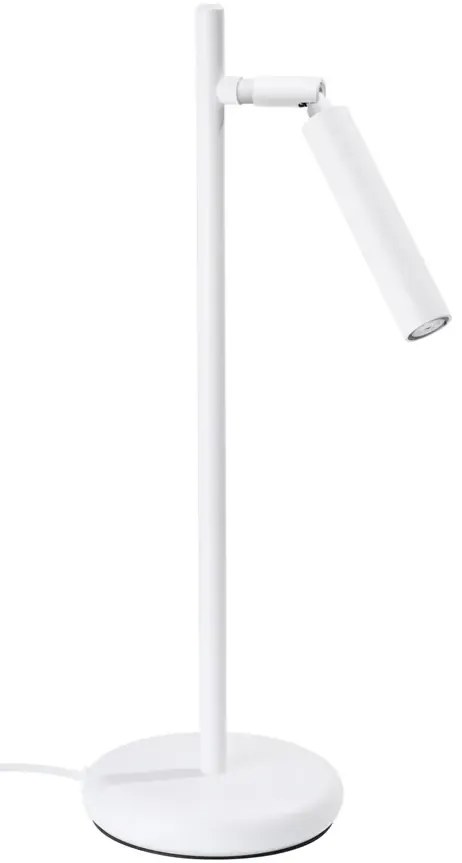 Biała regulowana lampka biurkowa - 3X M090 F8-T28