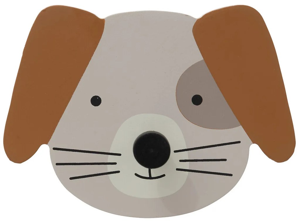 Wieszaki do pokoju dziecięcego ANIMALS, 3 haczyki