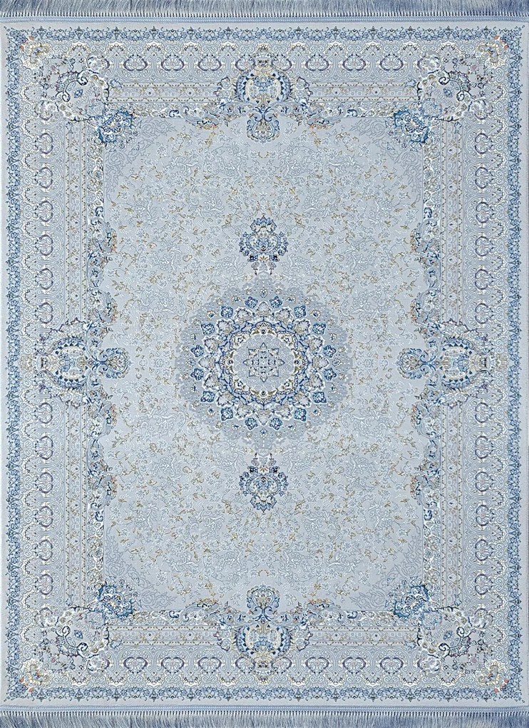 Dywan klasyczny Milan Rozeta szary 200 cm x 290 cm