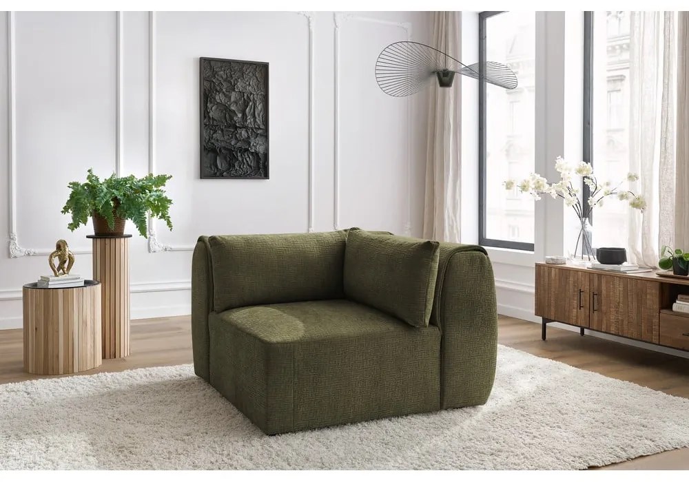 Zielony moduł sofy Jeanne – Bobochic Paris