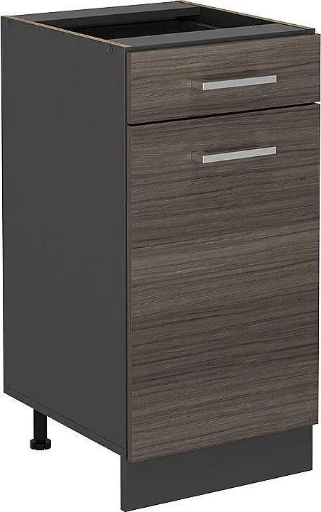 Szafka dolna do kuchni szlachetna szarość 40x46x81.6 r-line