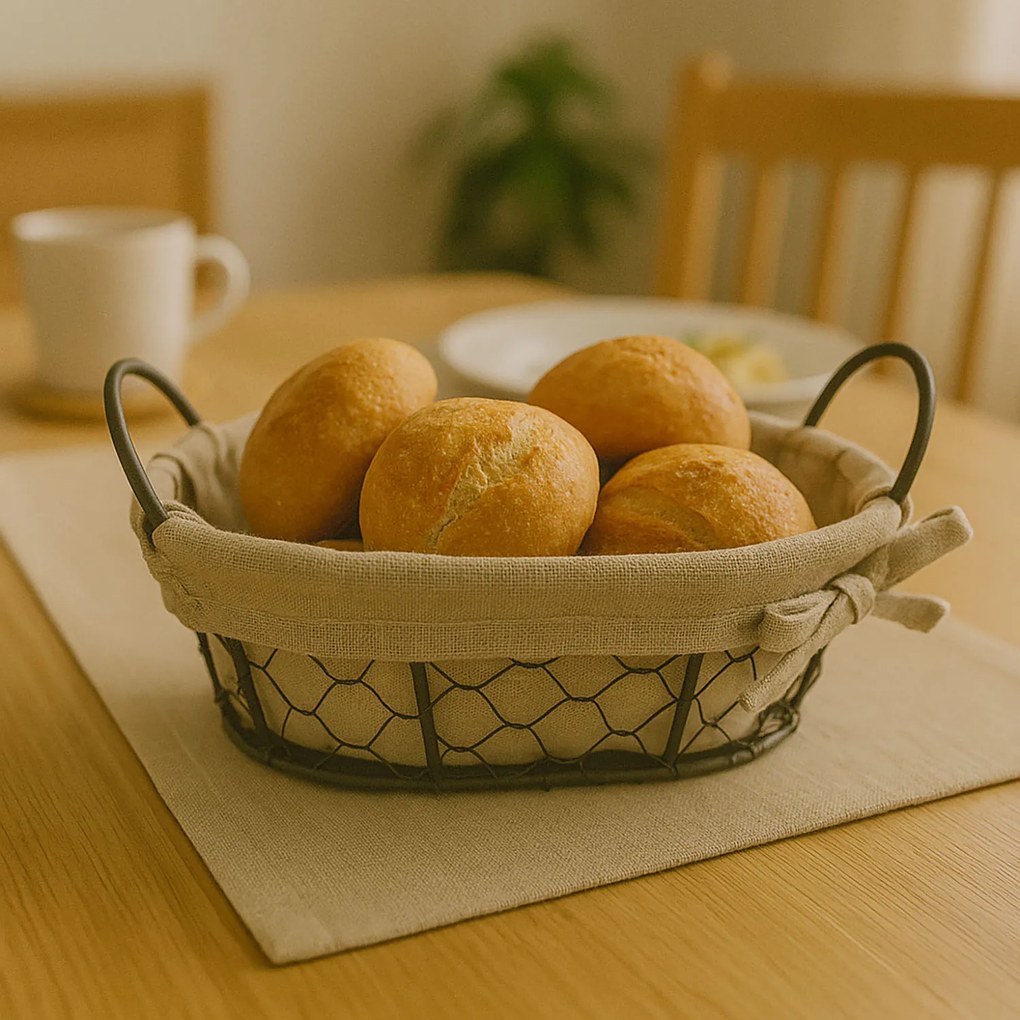 Koszyk na chleb, pieczywo, owoce COUNTRY STYLE, 26x17x9 cm, ZELLER