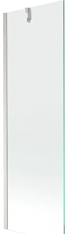 Mexen Next parawan nawannowy 1-skrzydłowy 60 x 150 cm, transparent, nikiel szczotkowany - 895-060-000-00-00-97