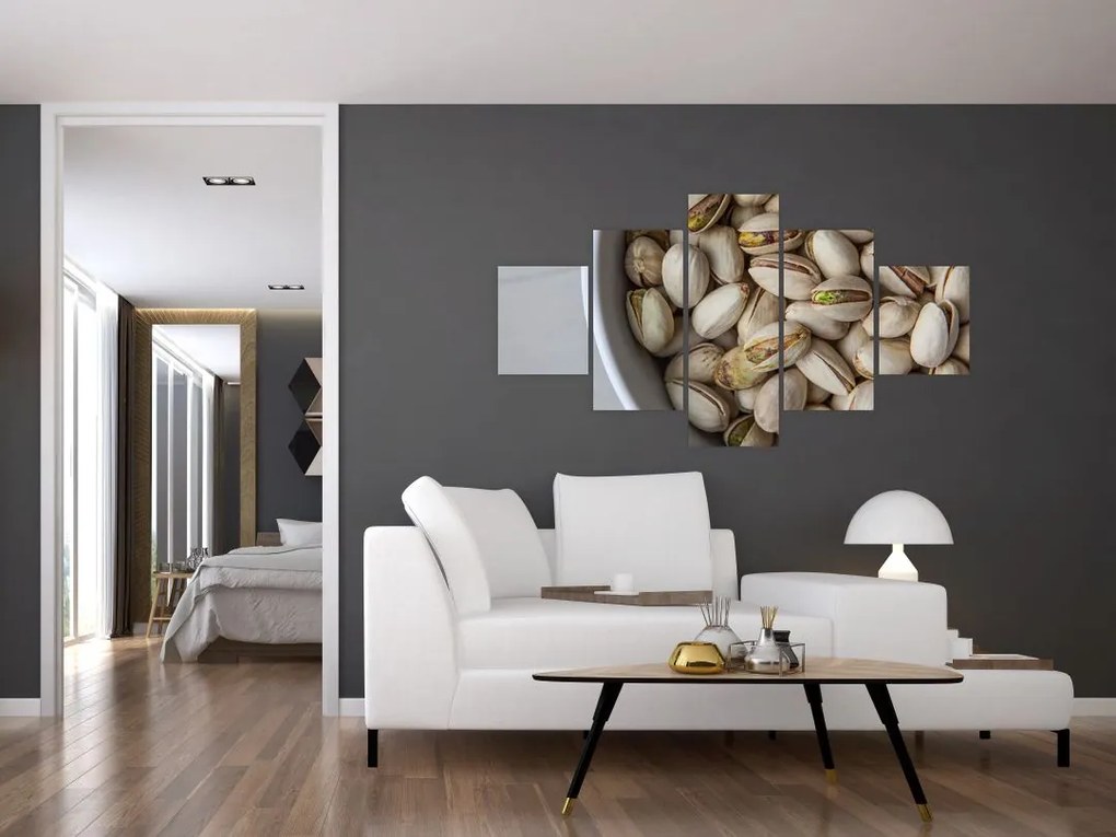 Obraz - pistacje (125x70 cm)