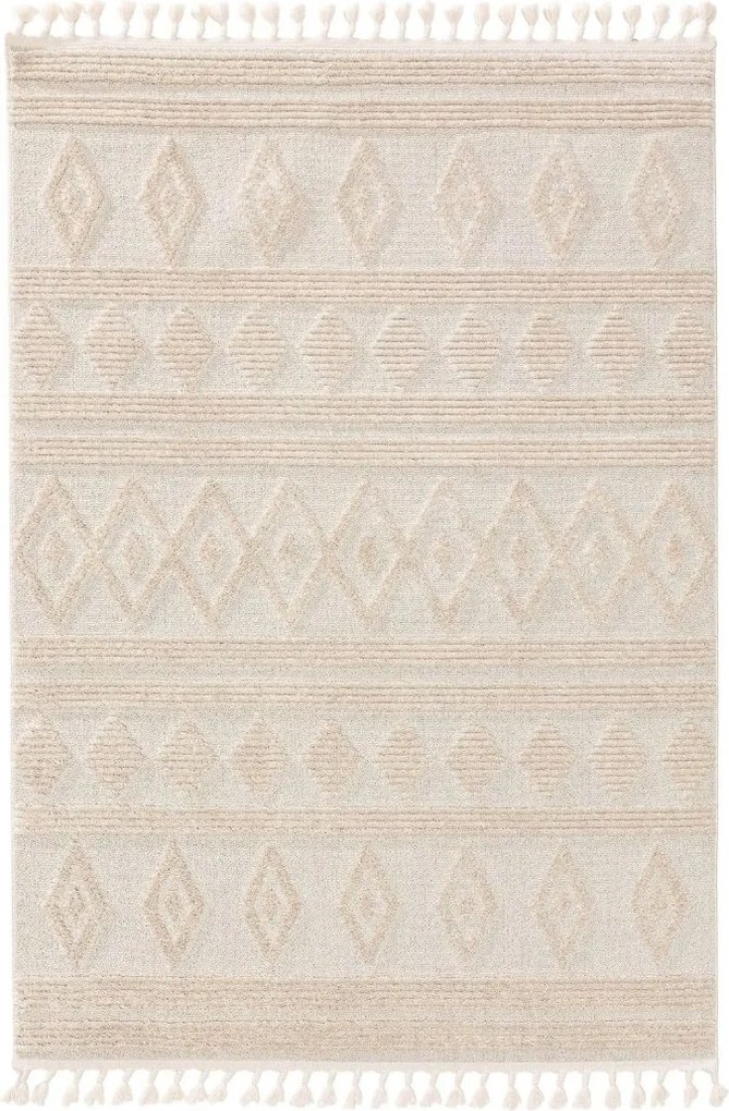 Prostokątny dywan Oyo E o geometrycznym wzorze