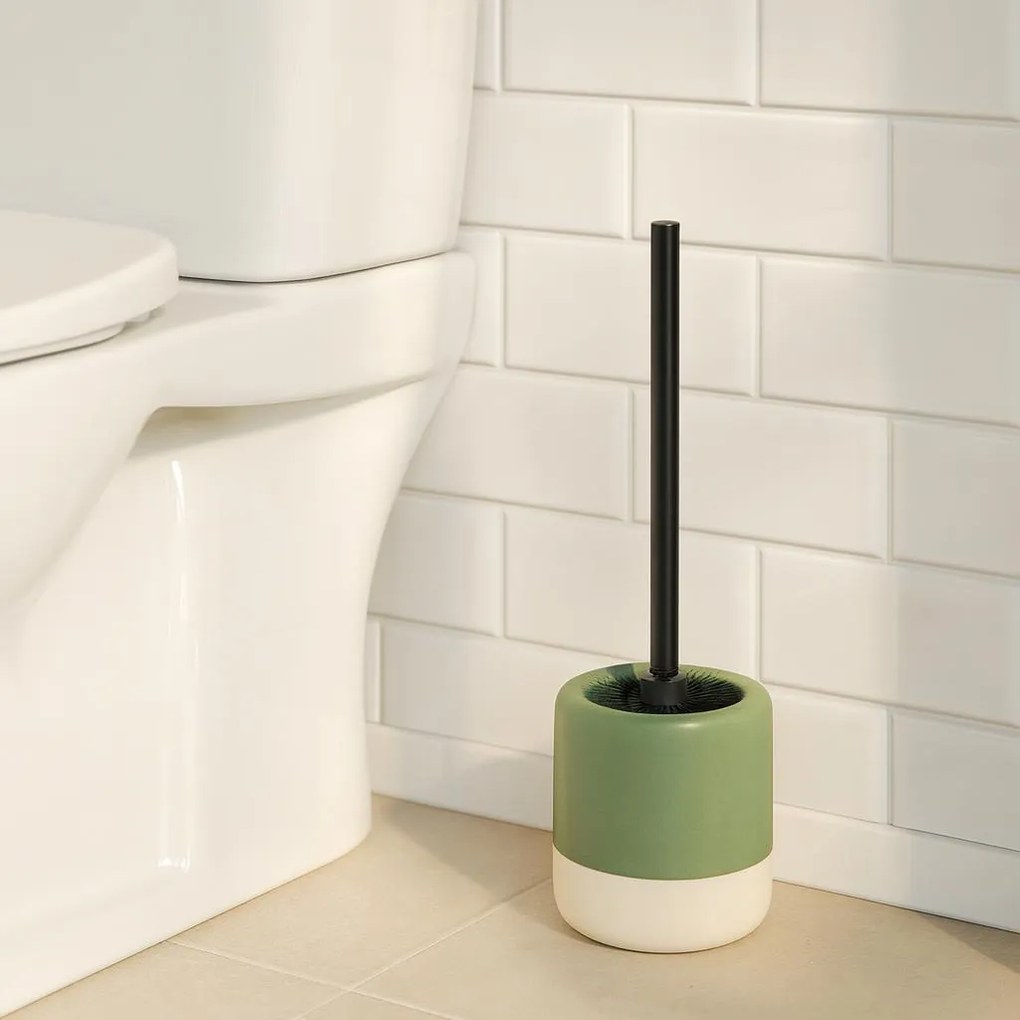 Szczotka wc z ceramicznym pojemnikiem THE PASTELS, Ø 11,6 x 38 cm