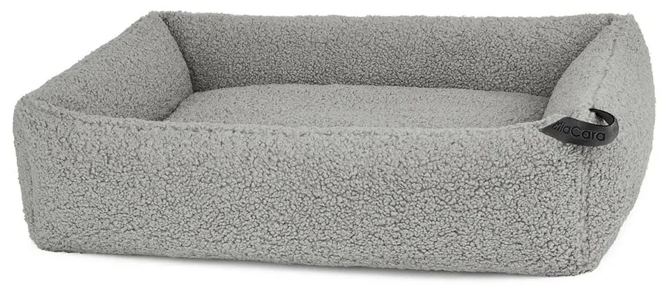 Szare legowisko dla psów z materiału bouclé 55x70 cm Senso Pebble S – MiaCara