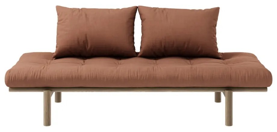 Pomarańczowa sofa 200 cm Pace – Karup Design