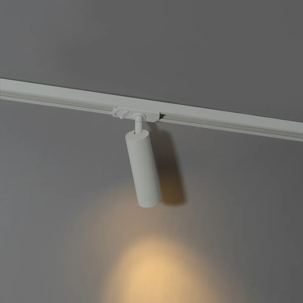 Nowoczesny reflektor biały do systemu szynowego jednofazowego 35 mm - Iconic Jeana Luxe