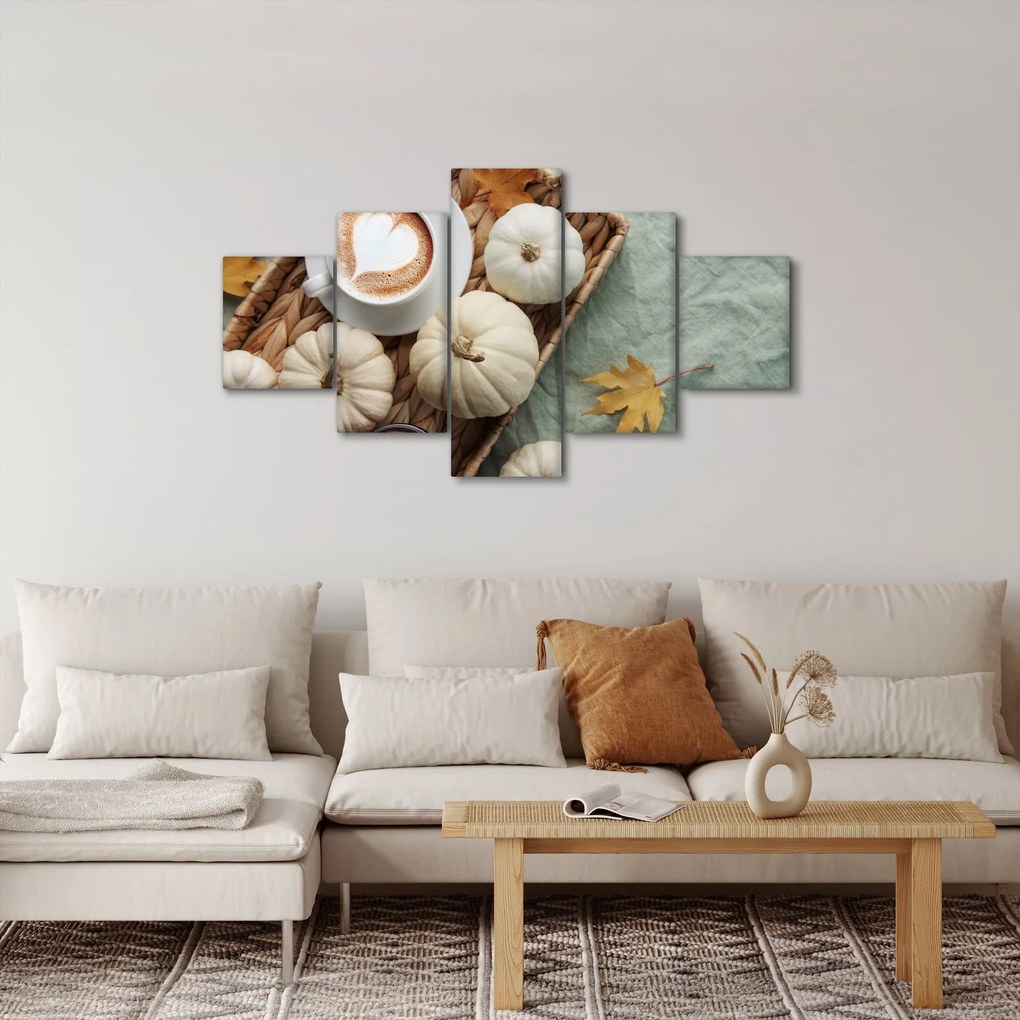 Obraz - Jesienny relaks (125x70 cm)