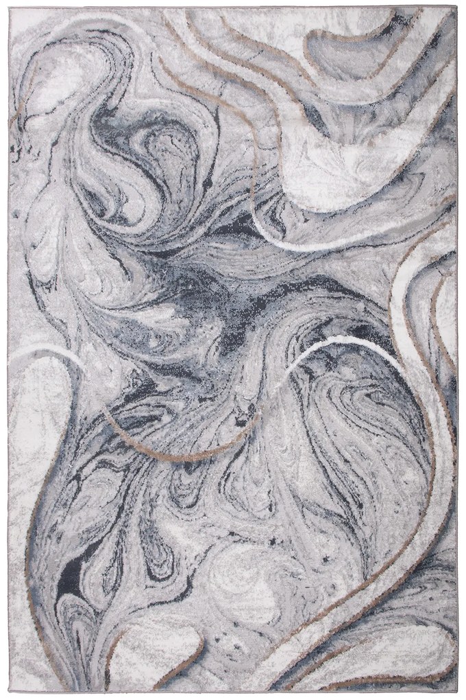 Dywan Premium Niebieska abstrakcja 100x200 Prostokąt