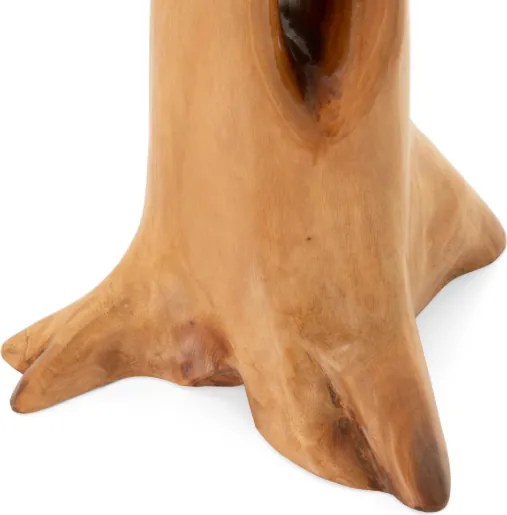 Wieszak stojący z mahoniu, ręcznie rzeźbiony, unikalny 190cm