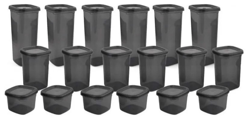 Pojemniki na żywność 18 szt. na żywność Fresco – Hermia