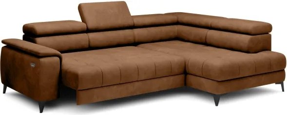 Narożnik CHIVAS L z Elektryczną regulacją siedziska wolnostojący WERSAL