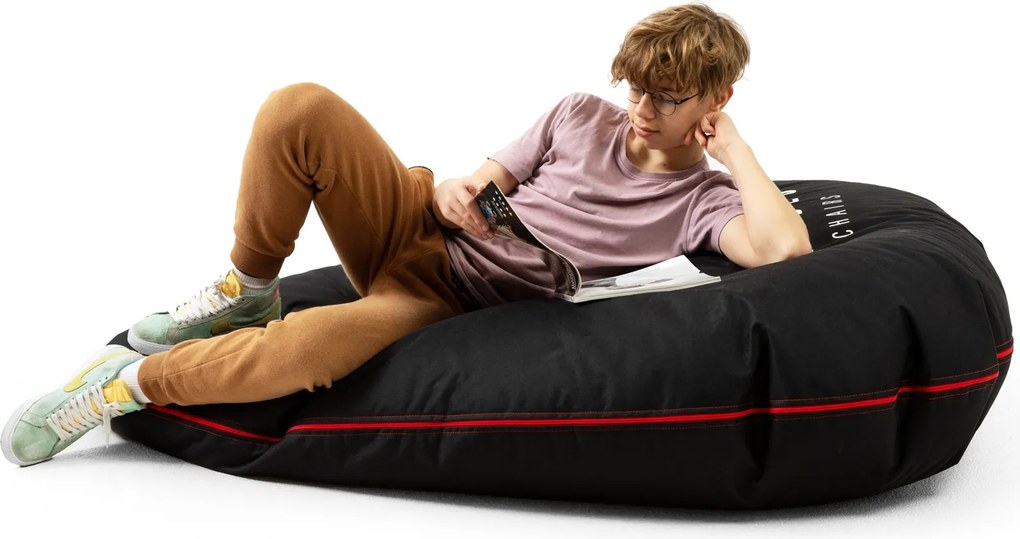 Pufa gamingowa dla młodzieży Diablo czarna