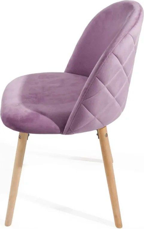 Zestaw krzeseł do jadalni , fiolet, 2 szt