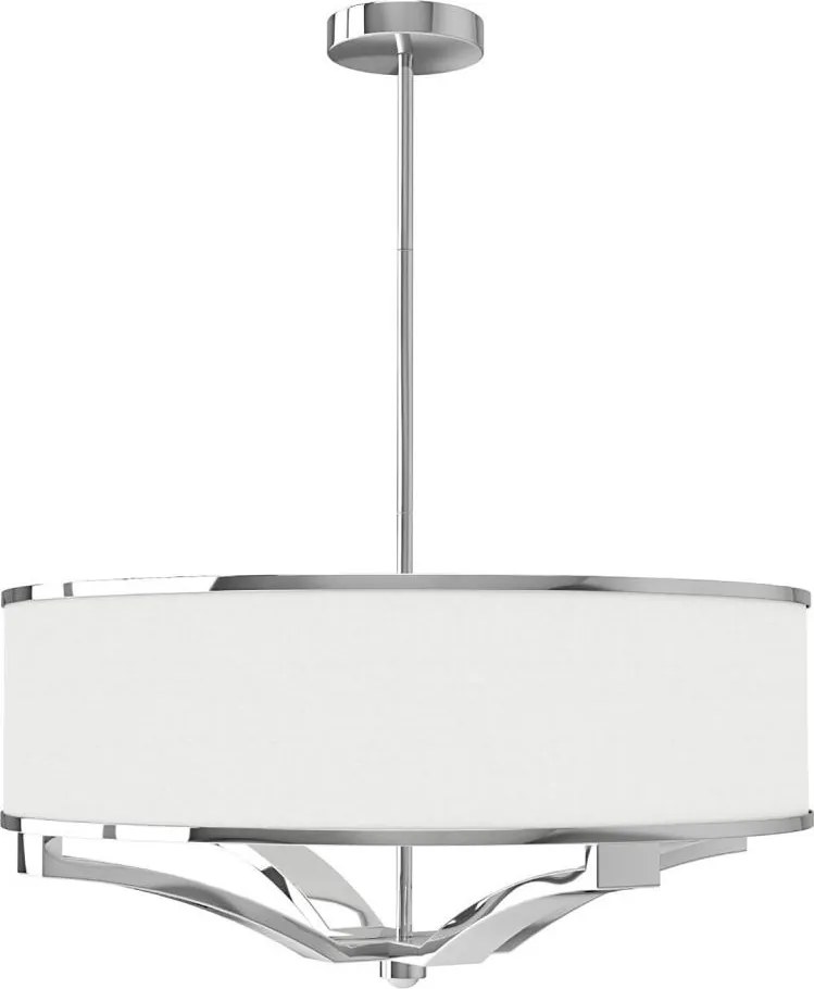 Open Design OR84801 - Żyrandol na pręcie GERDO 4xE27/12W/230V chrom połysk/biały