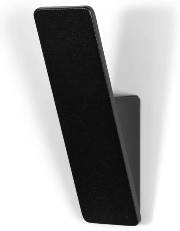 Czarny stalowy haczyk ścienny Angle – Spinder Design