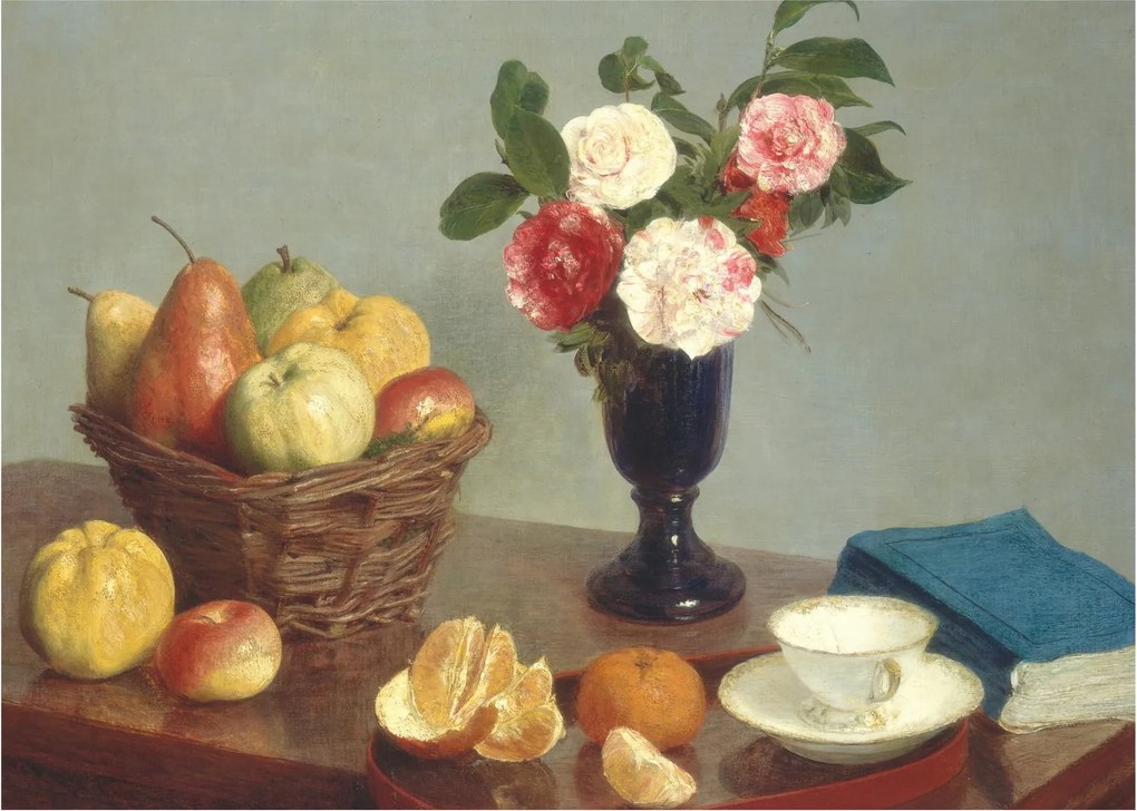 Obraz - Henri Fantin-Latour, Still Life, reprodukcje (70x50 cm)