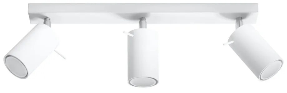Biała lampa sufitowa Sollux Etna 3