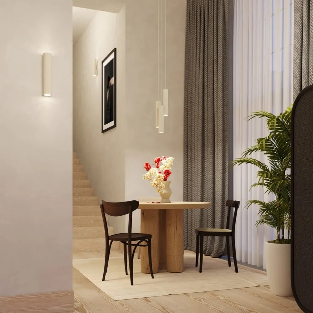 Kremowy kinkiet Castro – Sollux